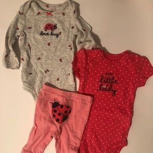 Carters Love big 3 piece Set